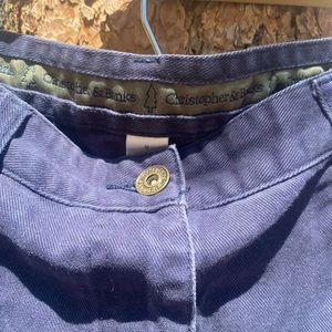 Christopher & Banks navy blue pants